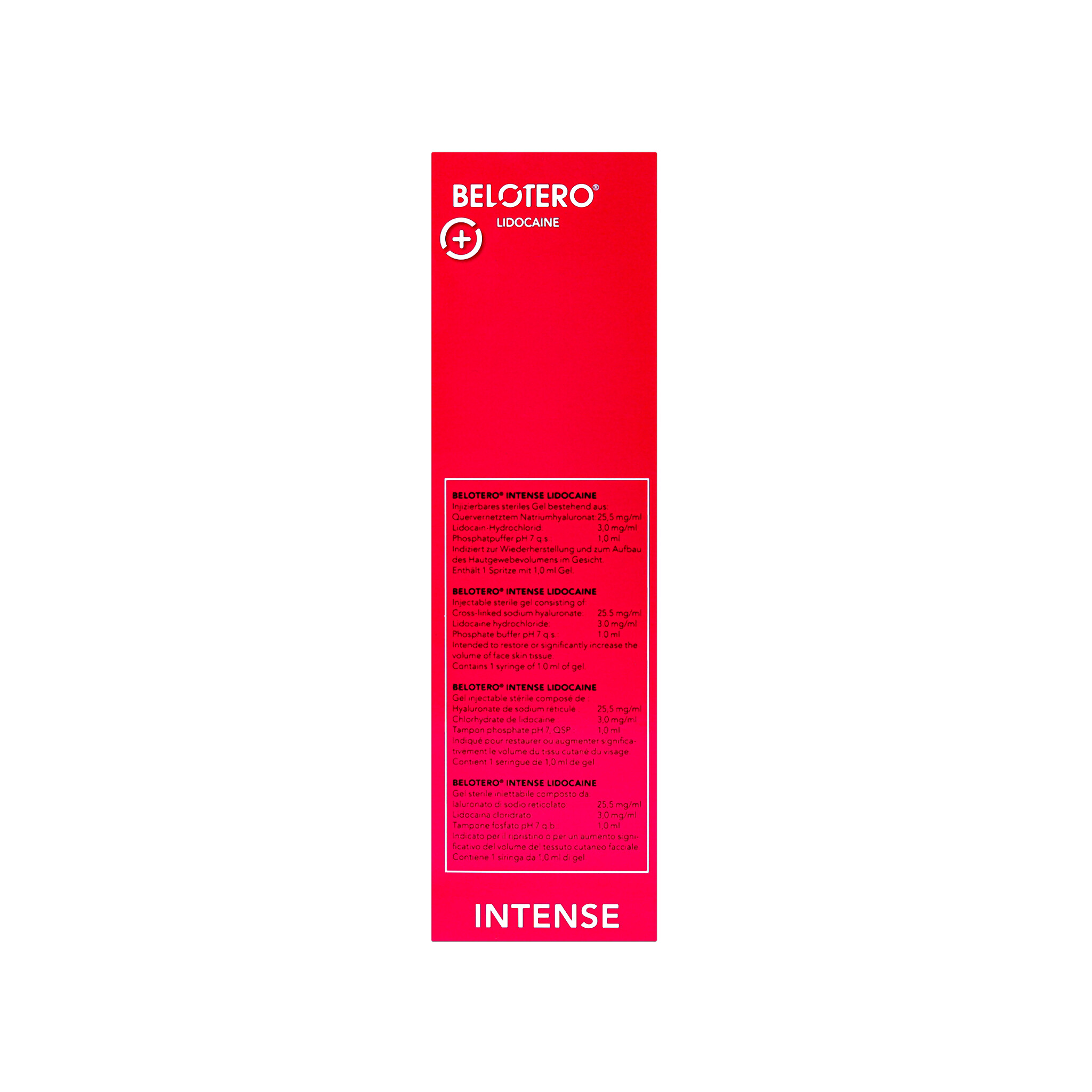 Belotero Intense mit Lidocain (1 x 1 ml)