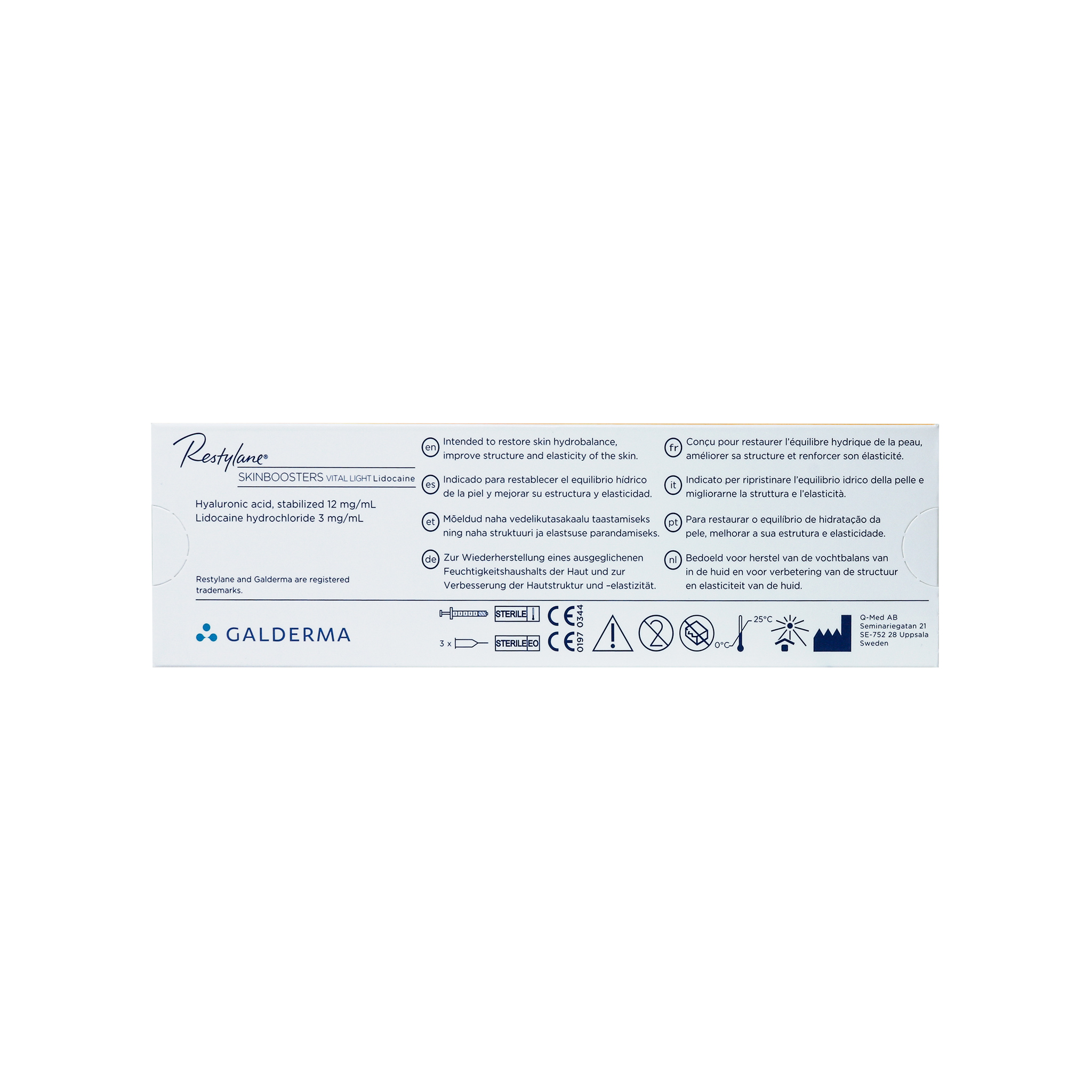 Restylane Skinbooster Vital Light mit Lidocain  (1 x 1 ml)