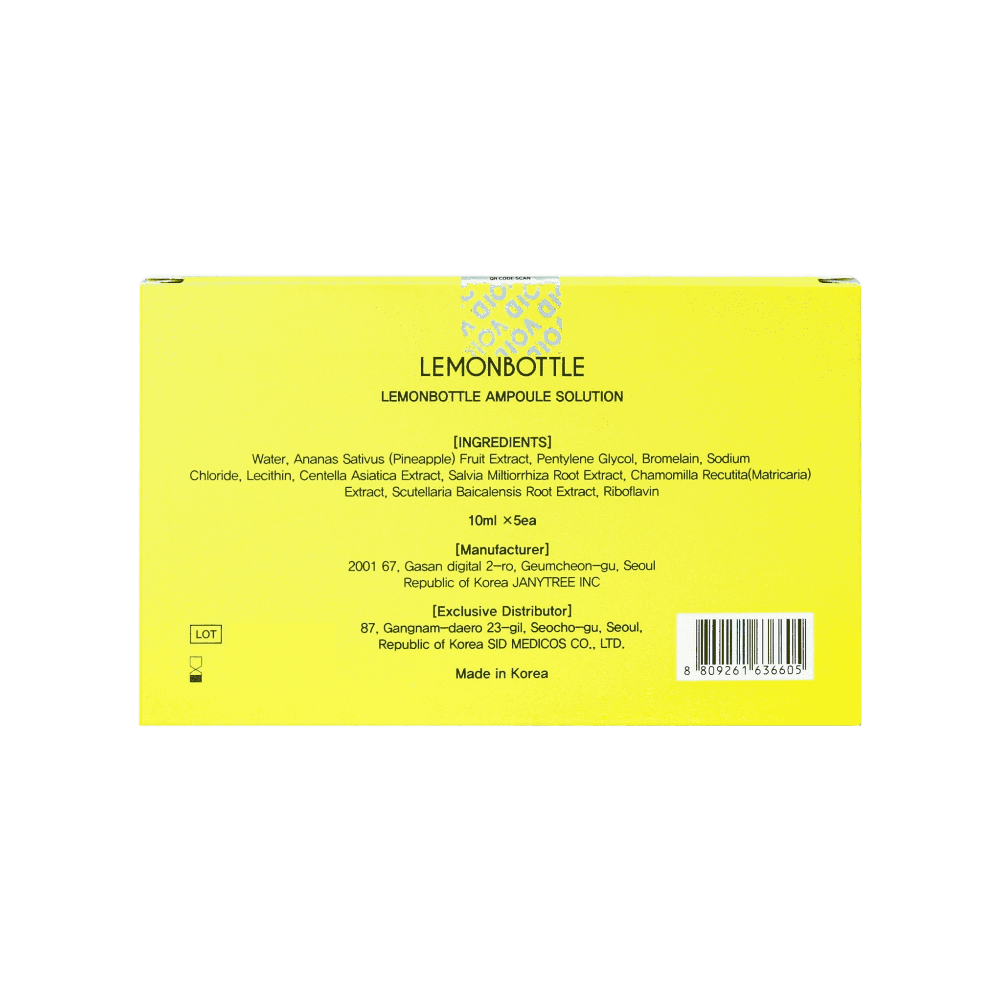 Lemon Bottle (5 x 10 ml)
