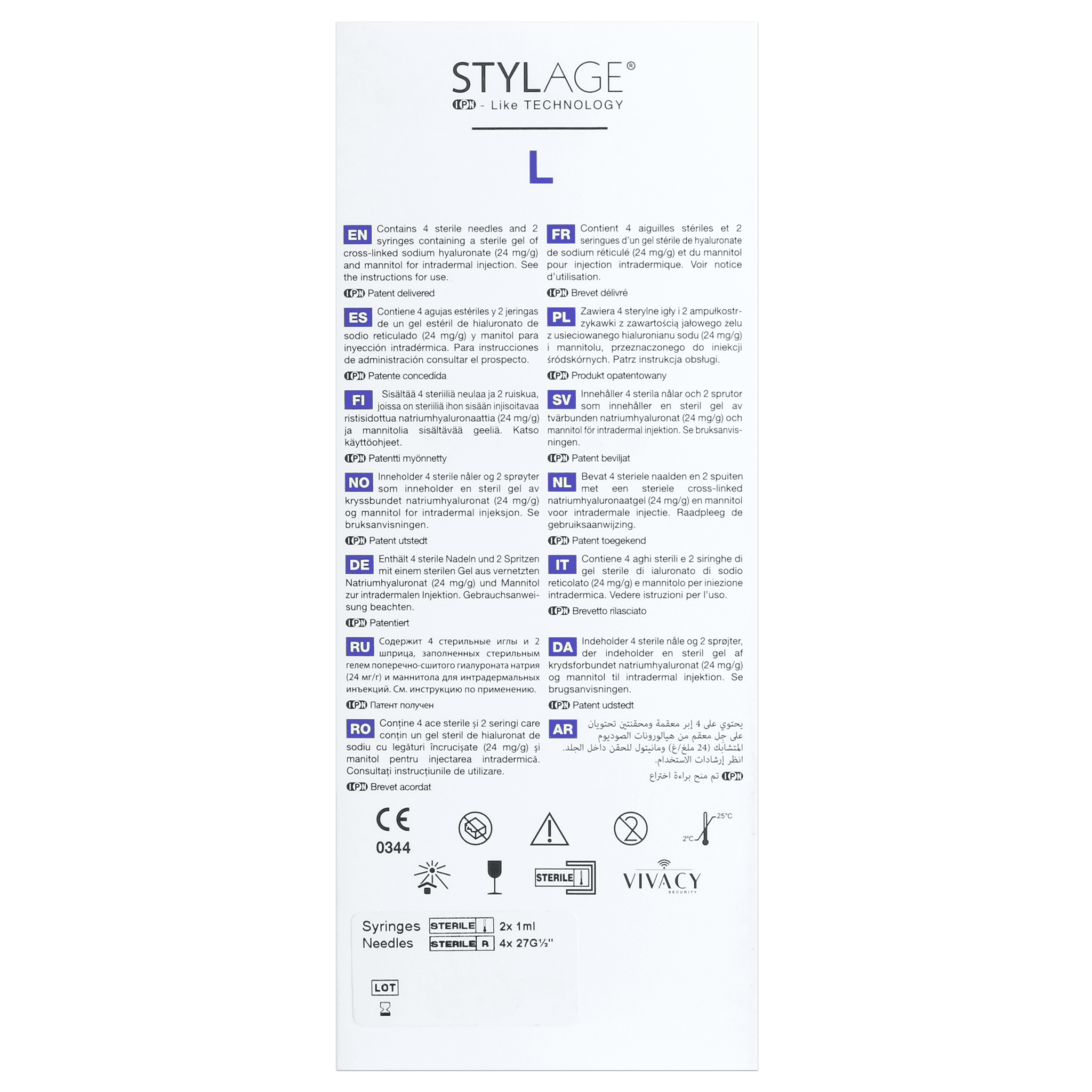 Stylage Bi-Soft L (2 x 1 ml)
