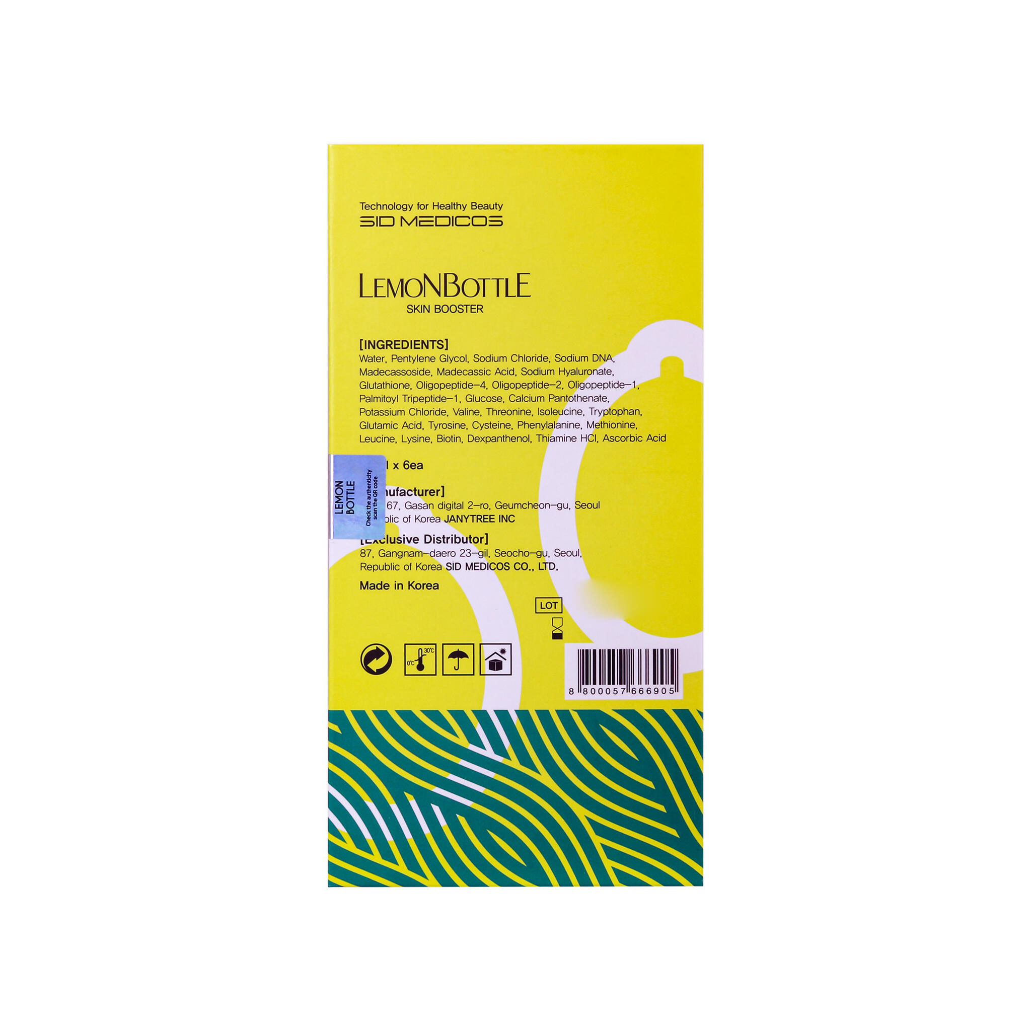 Lemon Bottle Skin Booster (6 x 3,5 ml)