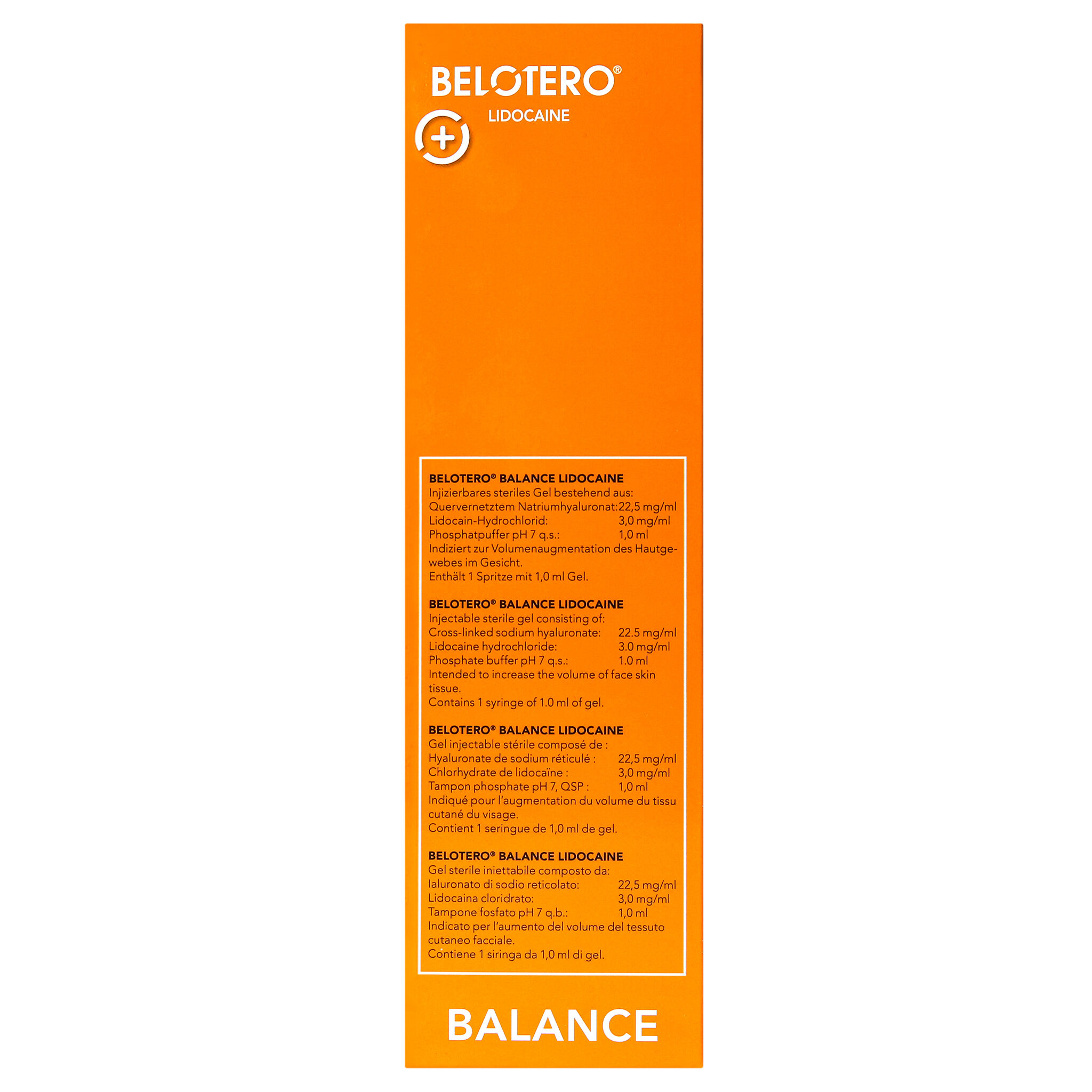 Belotero Balance mit Lidocain (1 x 1 ml)