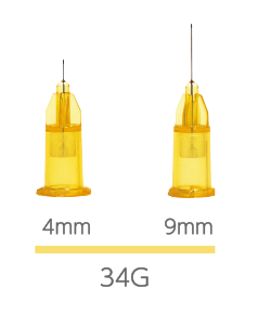 Zelostat UltraLow Deadspace 34G/0.18mm x 9mm (100 Stk.)