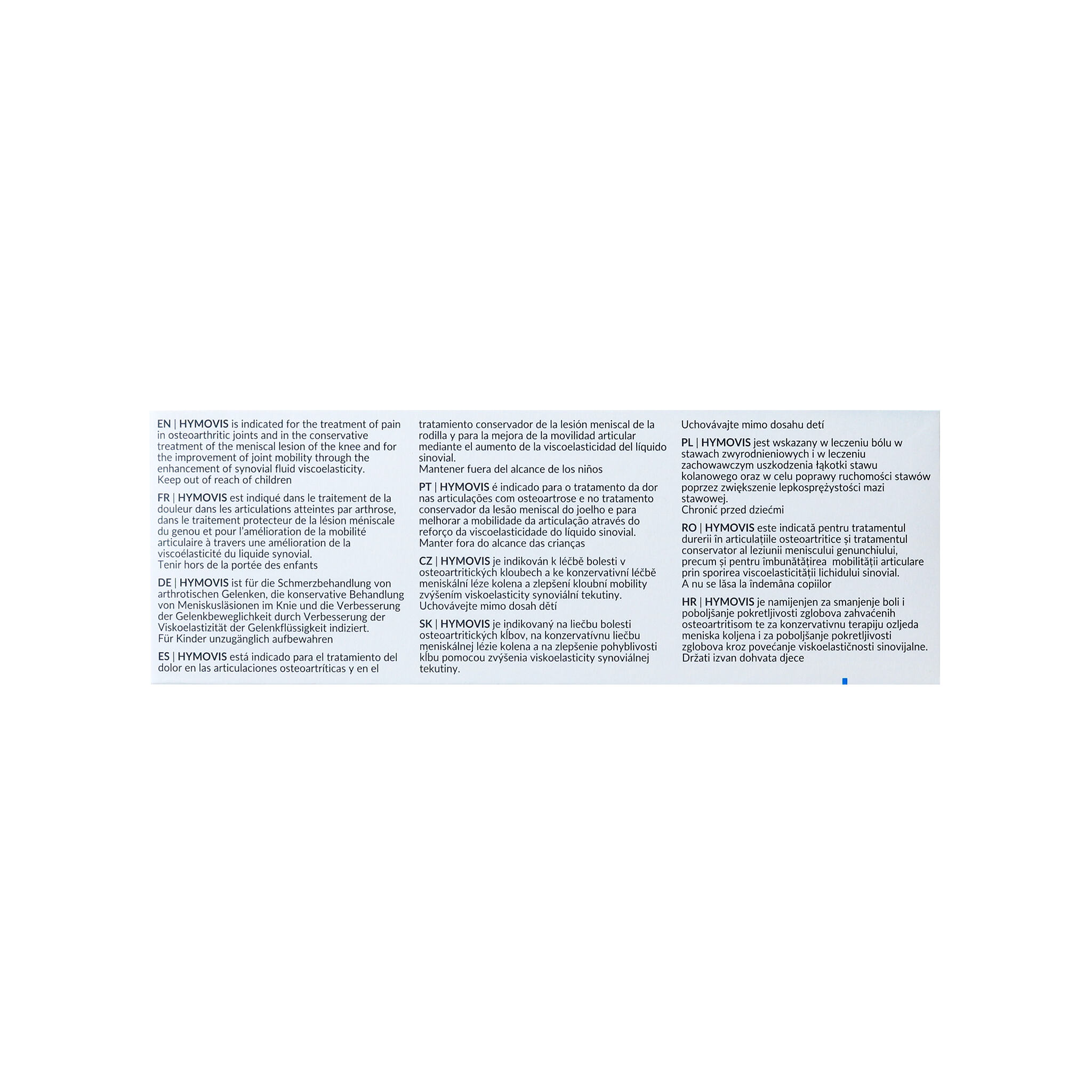 Hymovis® (2 x 1 sterile FSPR, 3 ml)