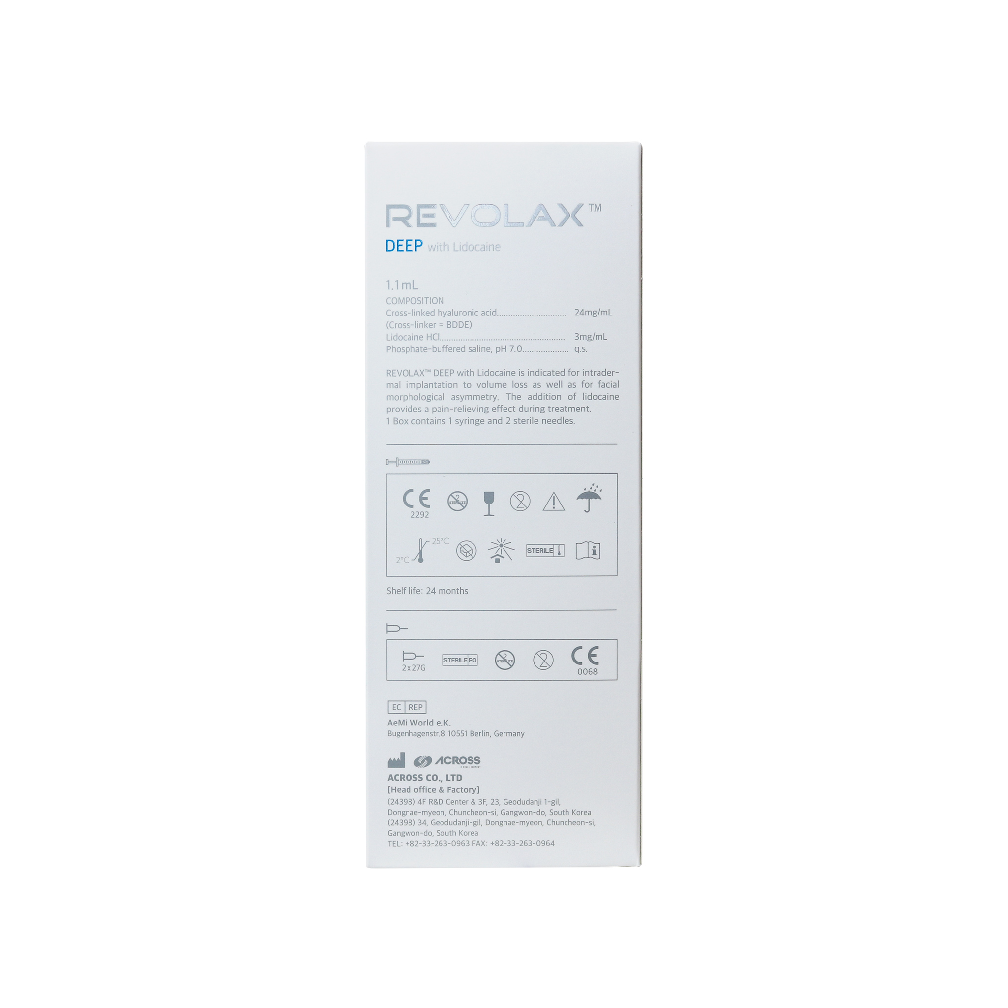 Revolax Deep mit Lidocain (1 x 1,1 ml)