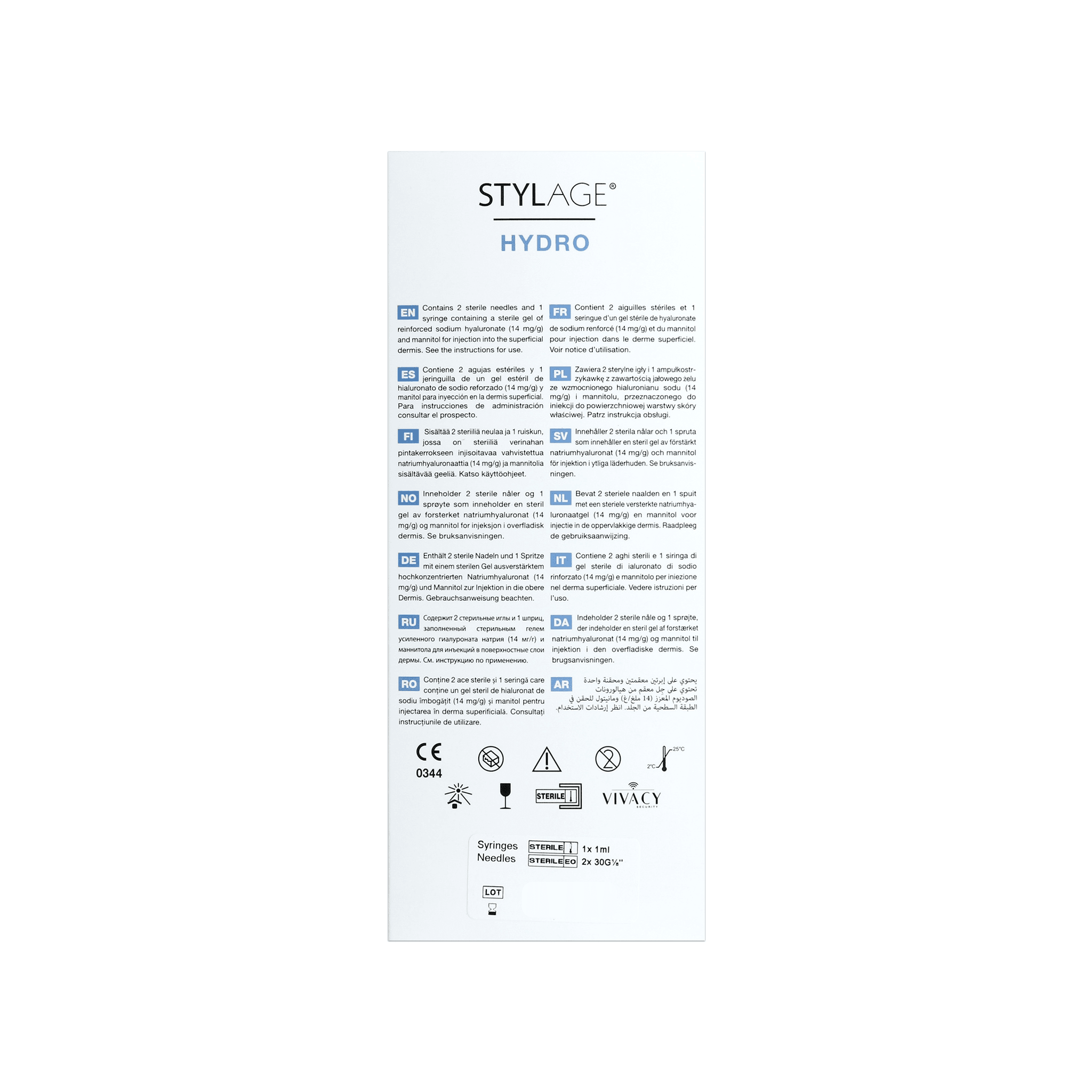 Stylage Bi-Soft Hydro (1 x 1 ml)