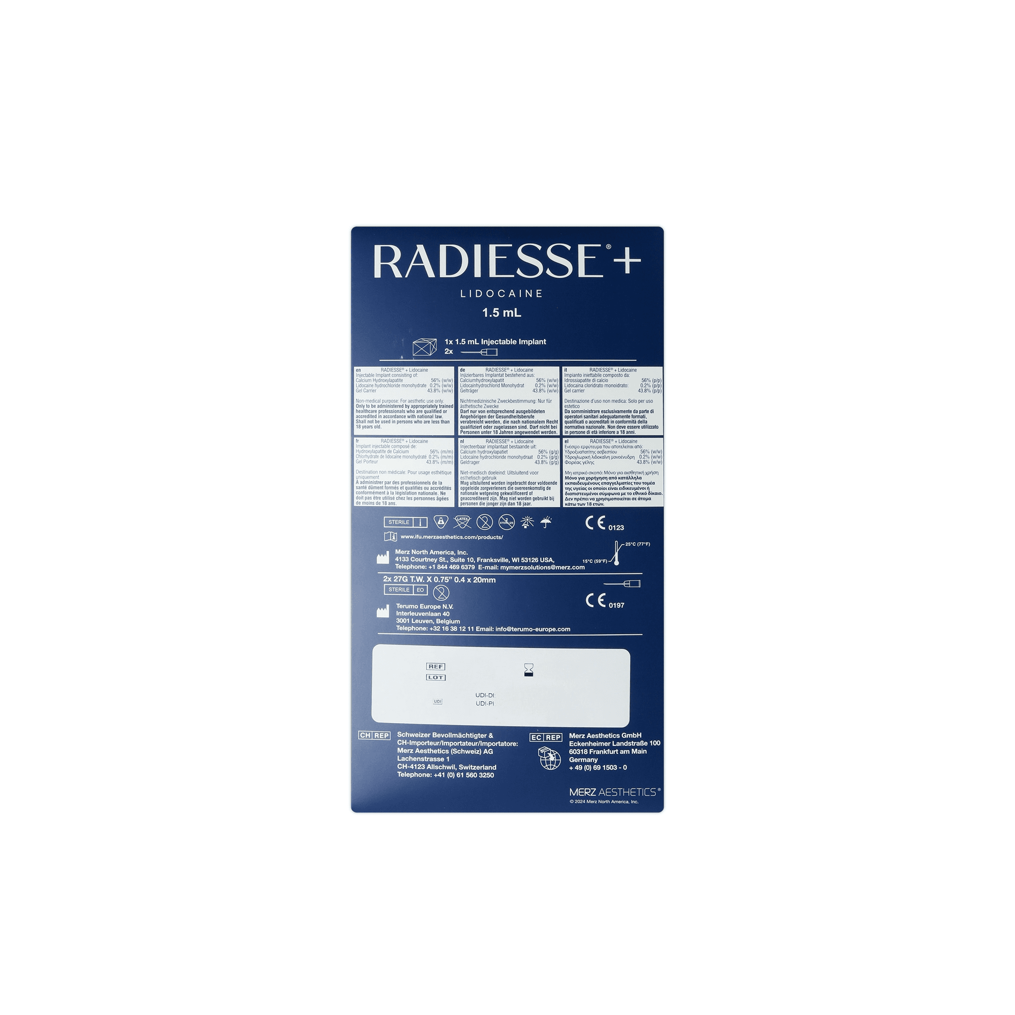 Radiesse mit Lidocain (1 x 1,5 ml)