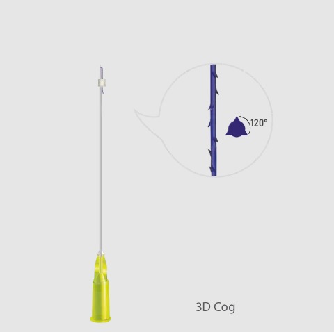 Rainbow Threads PDO Twin 26 G / 38 mm x 60 mm (20 Stück)