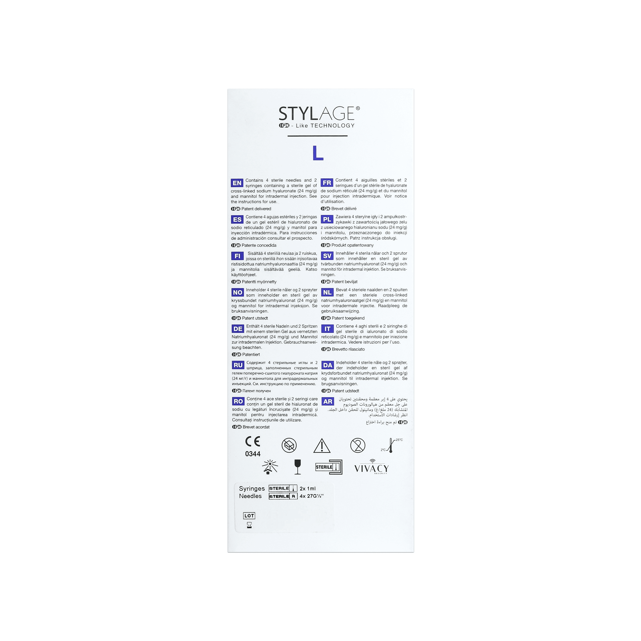 Stylage Bi-Soft L (2 x 1 ml)
