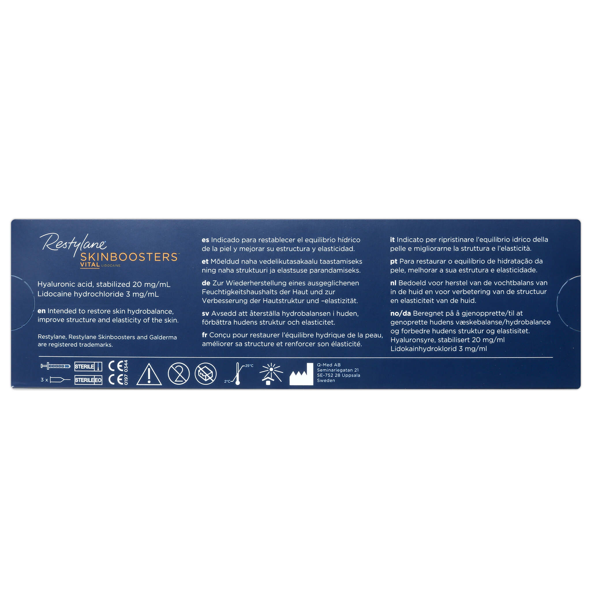 Restylane Skinbooster Vital mit Lidocain (1 x 1 ml)