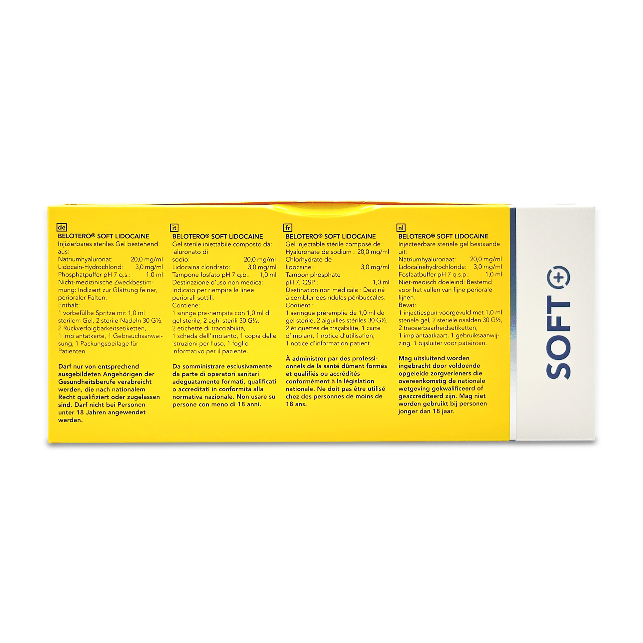 Belotero Soft mit Lidocain (1 x 1 ml)