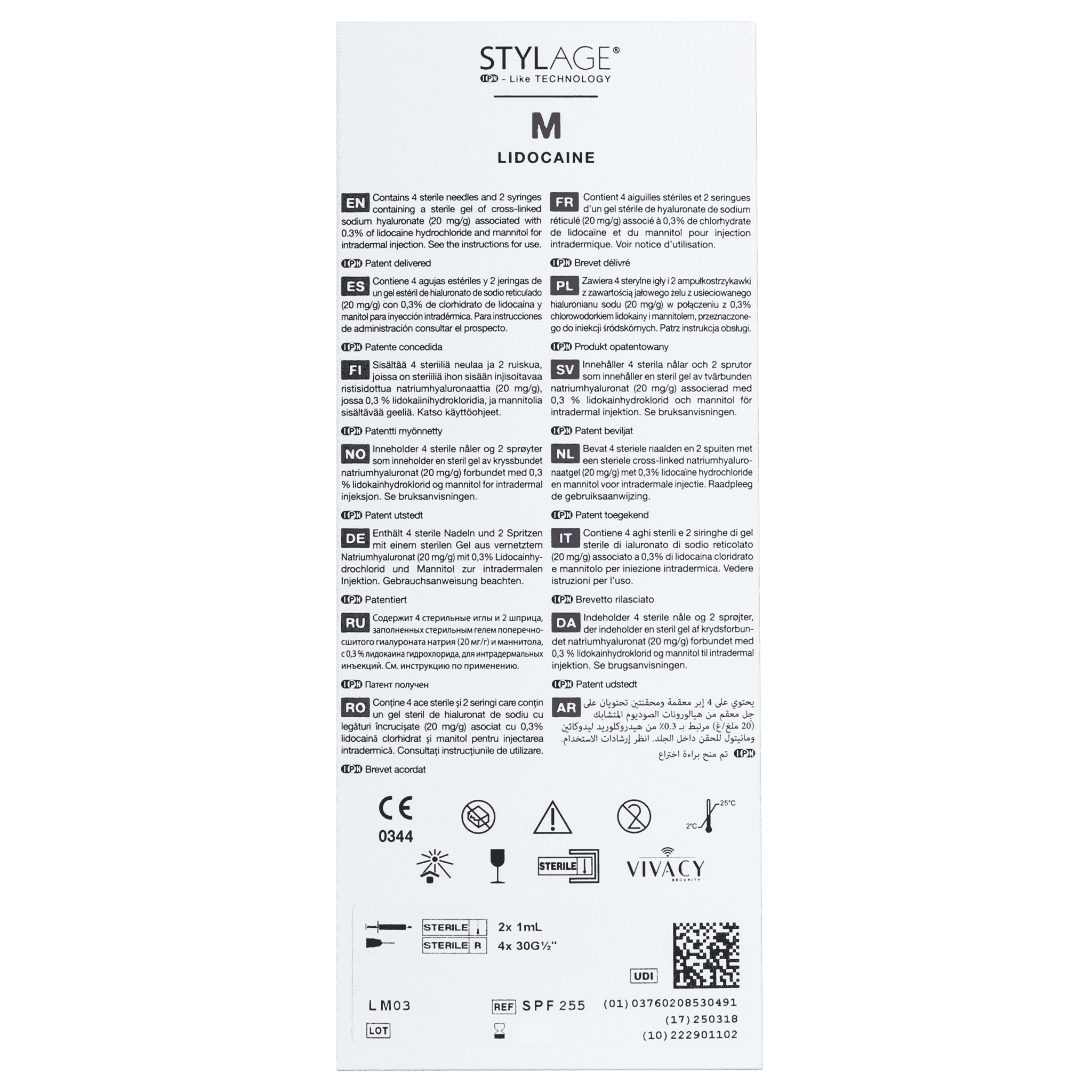 Stylage Bi-Soft M Lidocain (2 x 1 ml) Stylage Bi-Soft M Lidocain (2 x 1 ml)