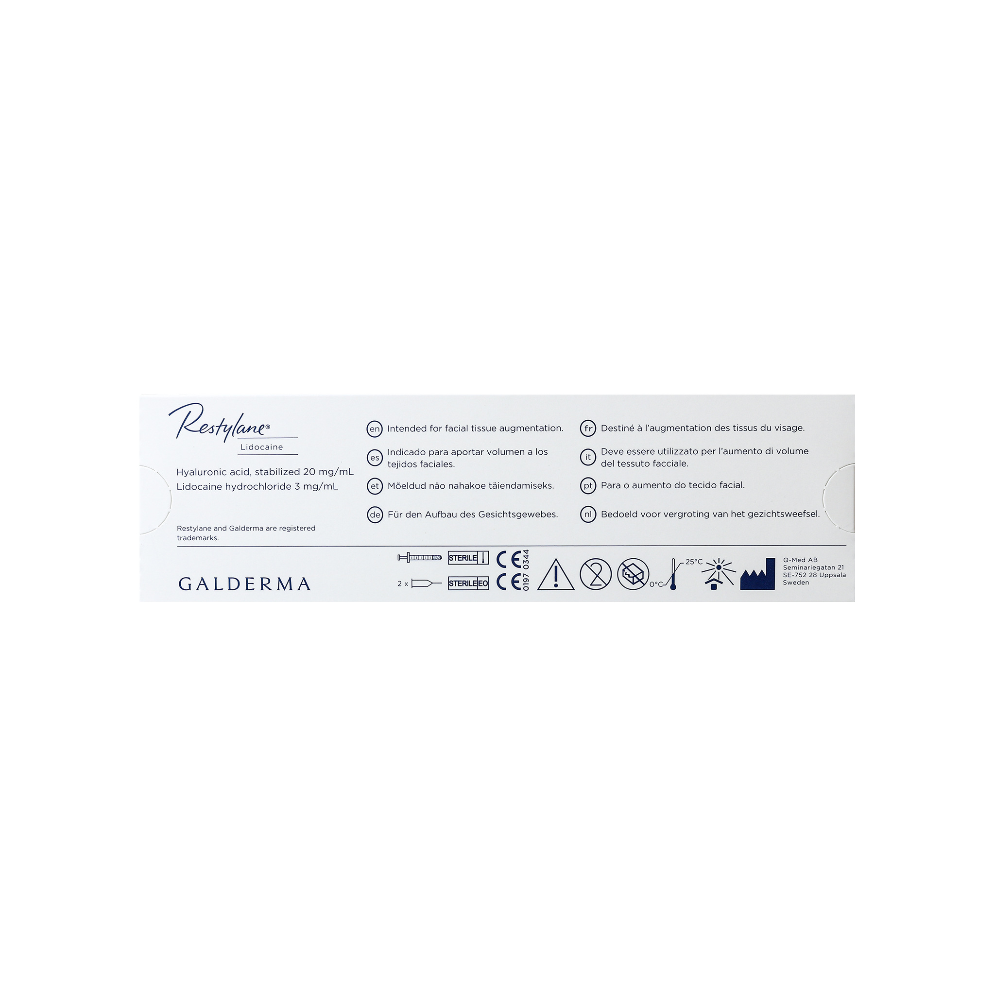 Restylane mit Lidocain (1 x 1 ml)
