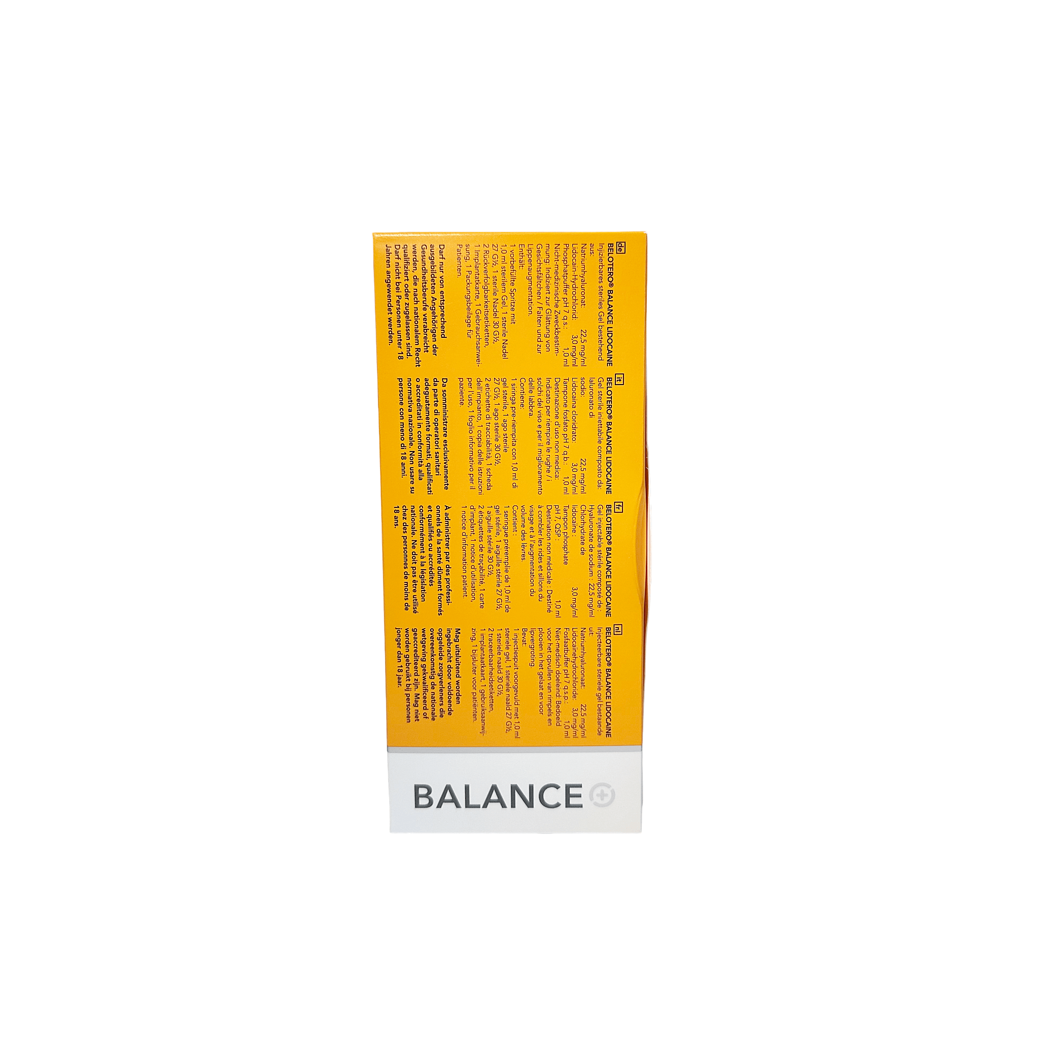 Belotero Balance mit Lidocain (1 x 1 ml)
