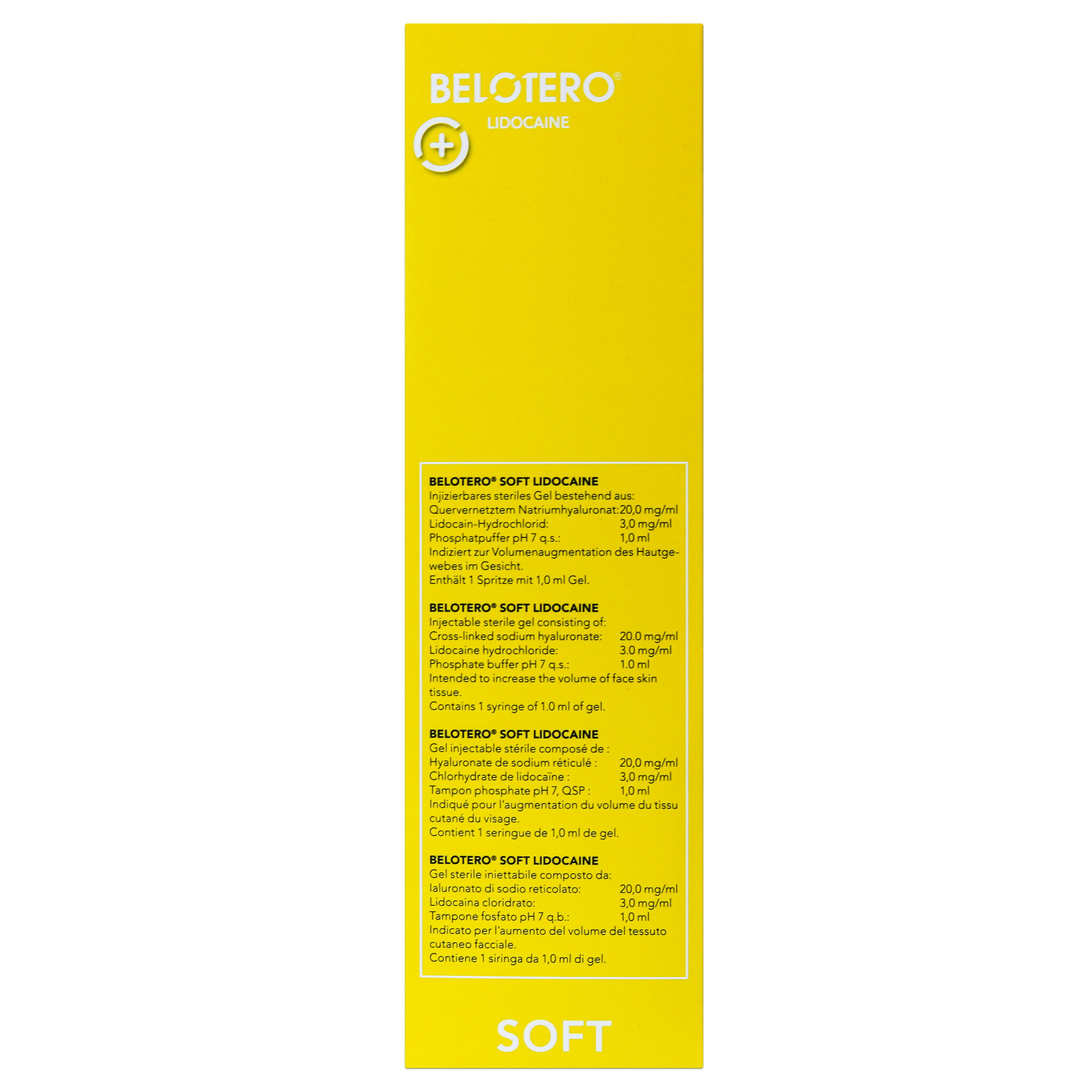 Belotero Soft mit Lidocain (1 x 1 ml)