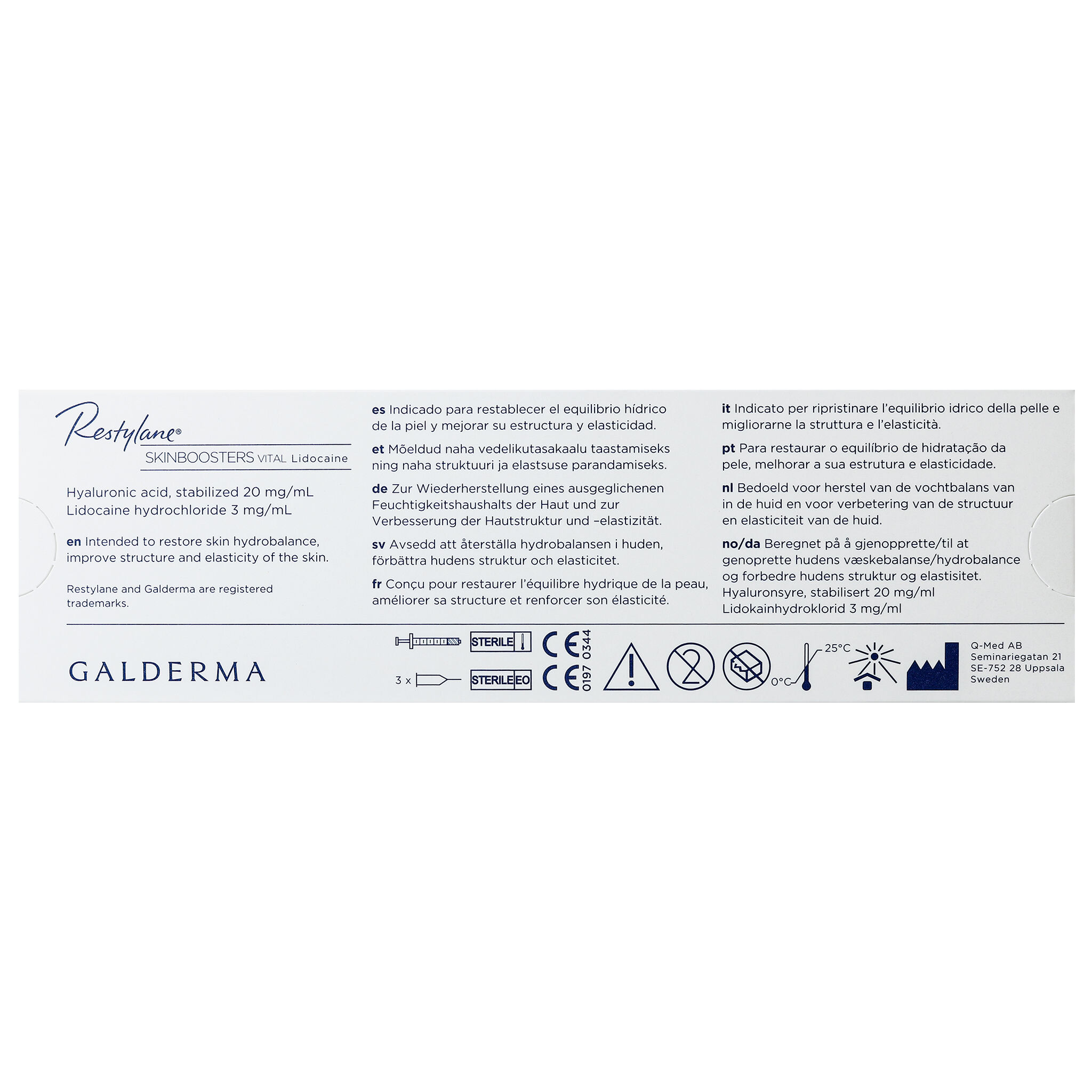 Restylane Skinbooster Vital mit Lidocain (1 x 1 ml)