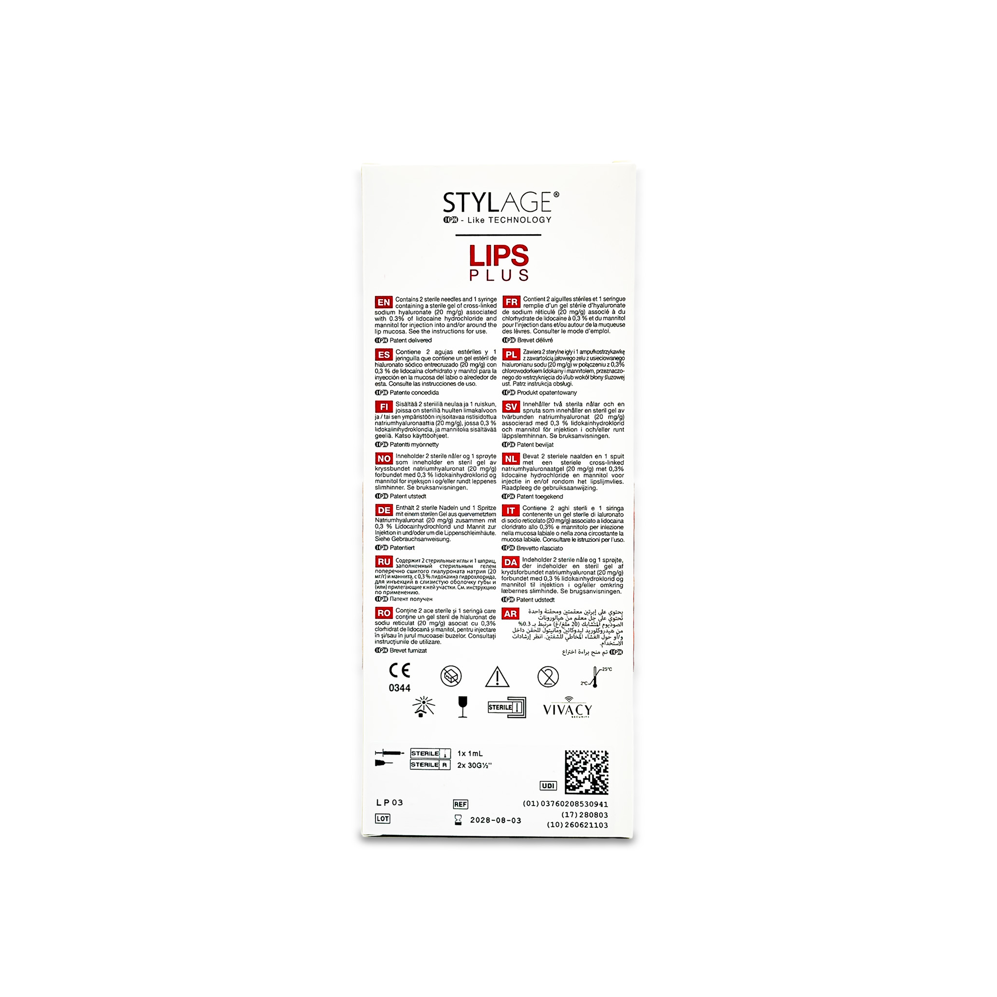 Stylage Lips Plus Bi-SOFT (1 x 1,0 ml)