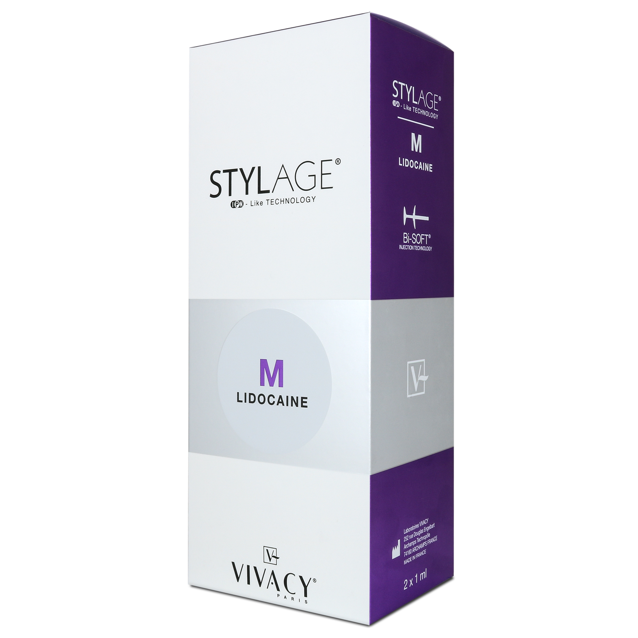 Stylage Bi-Soft M Lidocain (2 x 1 ml)